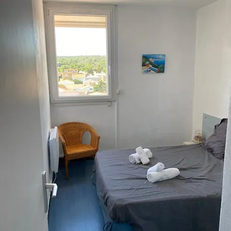 Appt T3 Front De Mer Belle Vue Narbonne Exterior foto